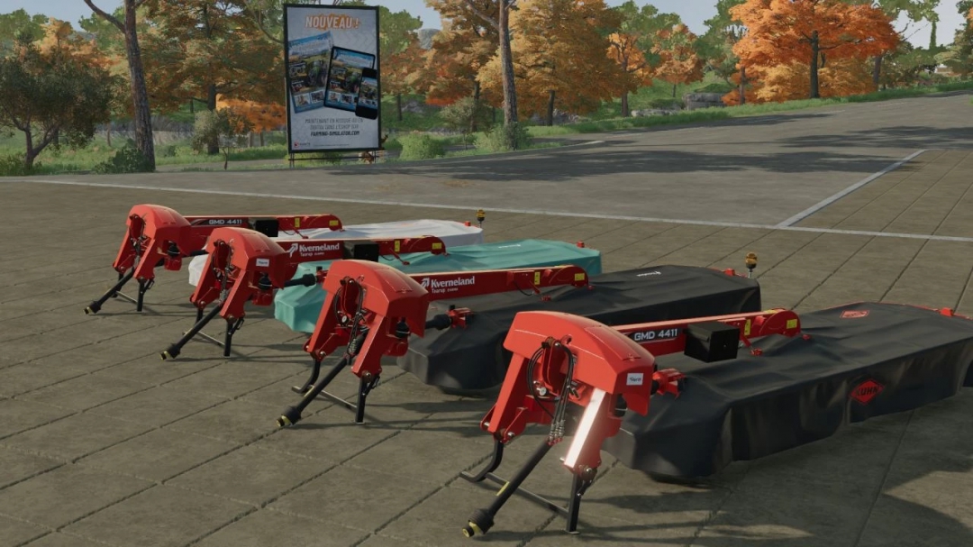 Kuhn / Kverneland mower pack v1.0.0.0