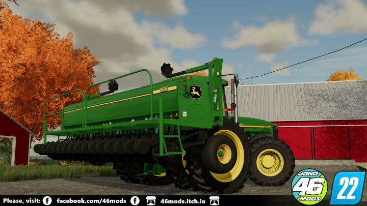 Image: John Deere 1520, 3 points hitch seeder v1.0.0.0 0