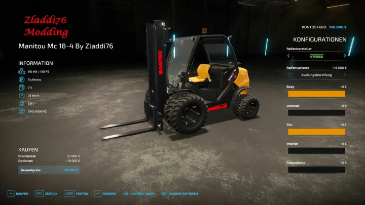 fs22-mods, image: Manitou Mc 18-4 v1.0.0.0