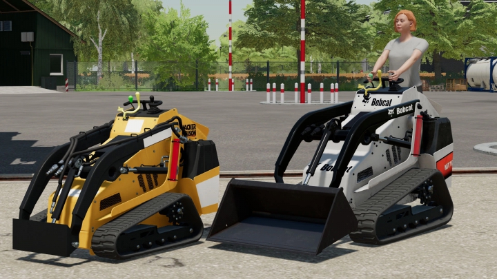 fs22-mods,  Wacker Neuson & Bobcat MT100 v1.0.0.0