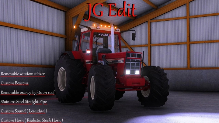 Image: Case IH International 955XL Turbo Edit v1.0.0.0 0