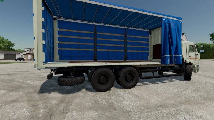 Image: KAMAZ 6520 Curtain+Tandem Trailer v1.0.0.0 2