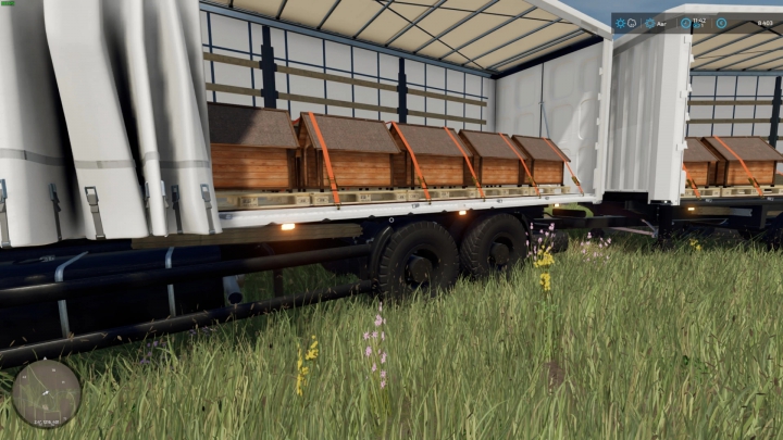 Image: KAMAZ 6520 Curtain+Tandem Trailer v1.0.0.0 1