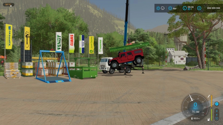 fs22-mods,  KAMAZ Klintsy 4X2 crane v3.0.0.0