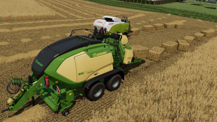 Image: Krone Big Pack 1290 HDP VC & Claas Quadrant 5300 FC v1.0.0.0 0