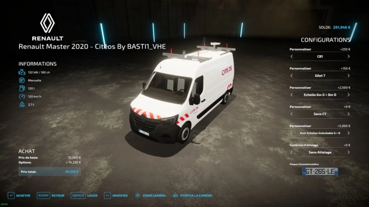 Image: Renault Master IV - CItéos Group. #2 v1.0.0.0 2