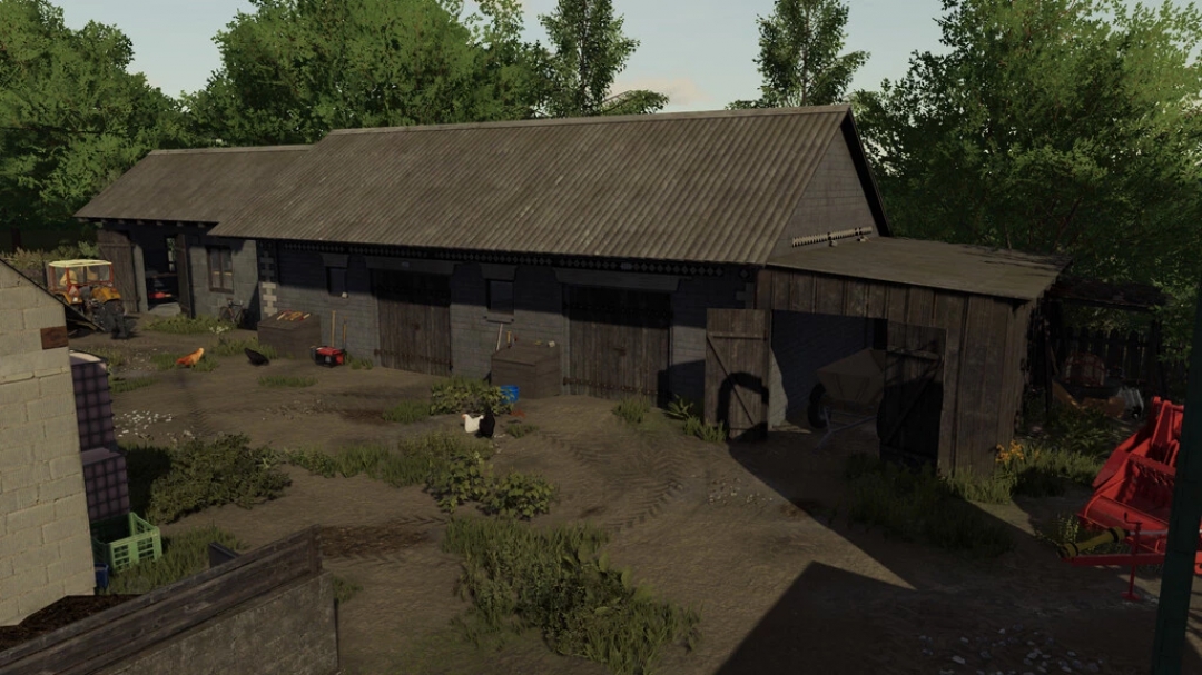 Cowshed With Garage v1.0.0.0