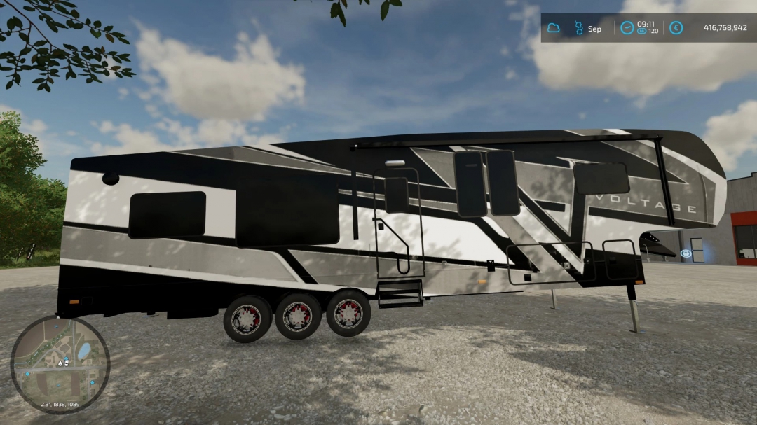 Voltage 5th Wheel Toy Hauler Camper v 2.0.0.0