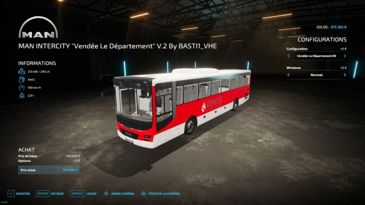 Image: Bus Man Intercity - "Vendée Le Département 85" V2.1.0.0 2