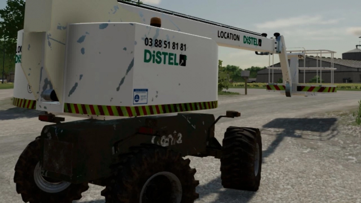 fs22-mods,  Génie Télescopic Boom DISTEL Location v2.0.0.0