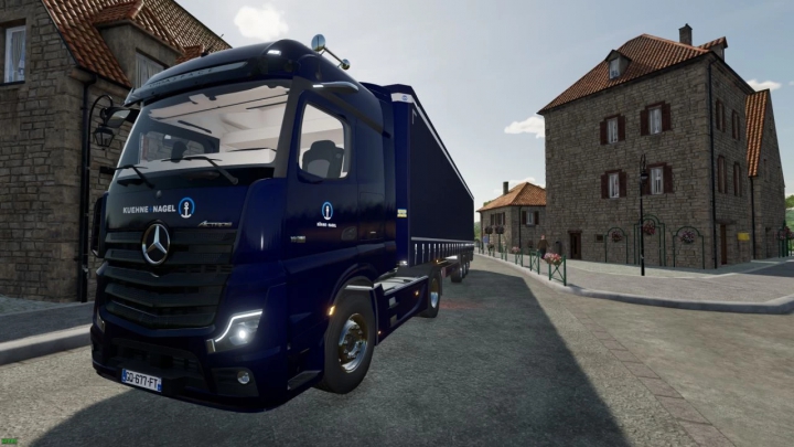 Image: Mercedes Actros 2020 Kuehne + Nagel Group v1.0.0.0 3