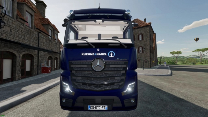 Image: Mercedes Actros 2020 Kuehne + Nagel Group v1.0.0.0 4