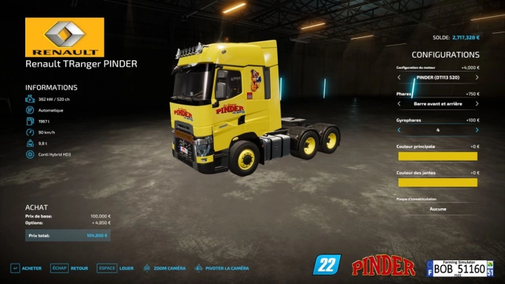 Image: Renault TRanger PINDER v1.0.0.0 1