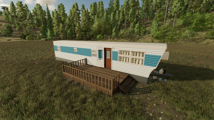 fs22-mods, Retro Camping Home