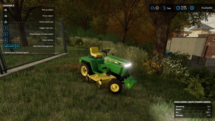 fs22-mods, john deere x748 i need help with it 