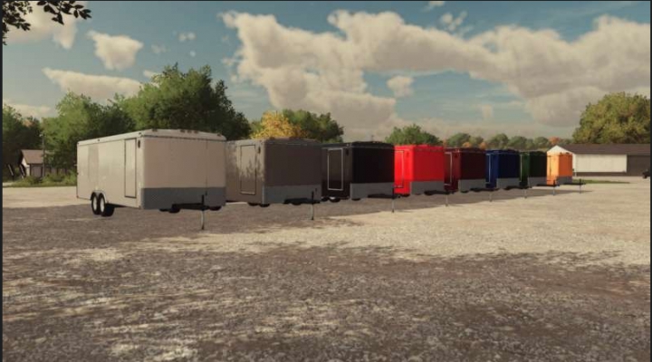 fs22-mods, Enclosed Trailer