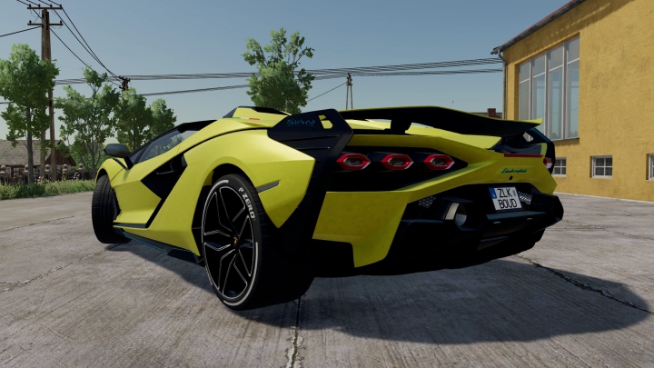 fs22-mods,  Lamborghini SianRoadster 2021 v1.0.0.0