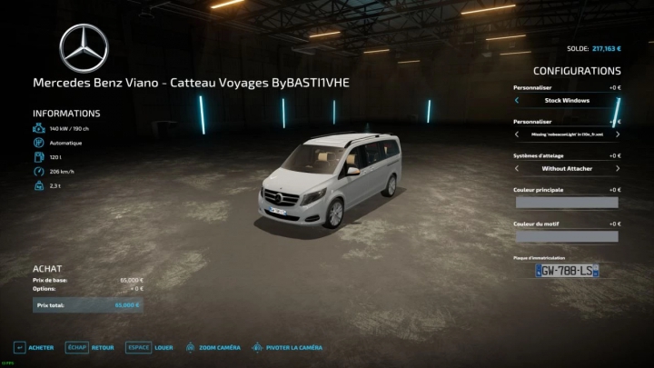 Image: Mercedes-Benz Viano Taxi / VTC v3.0.0.0 2