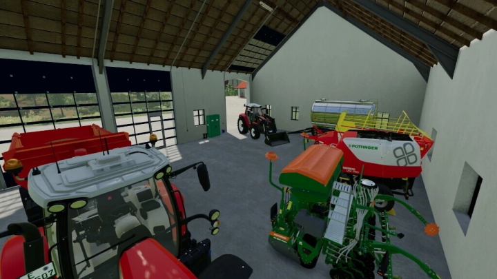 fs22-mods, Modern Machinehall Package v1.3.0.1