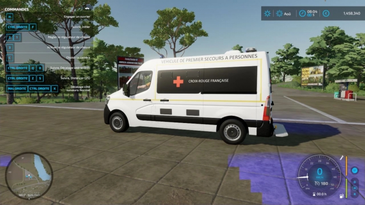 fs22-mods, Renault Master VPSP French Red Cross v2.0.0.0