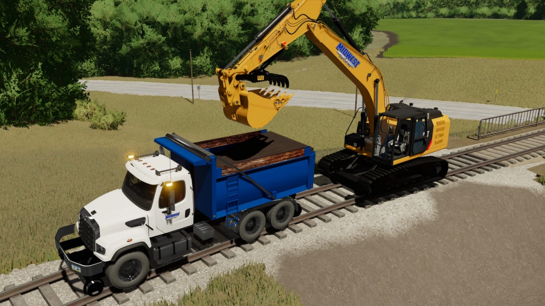 Caterpillar 323E Hi-Rail v1.0.0.0