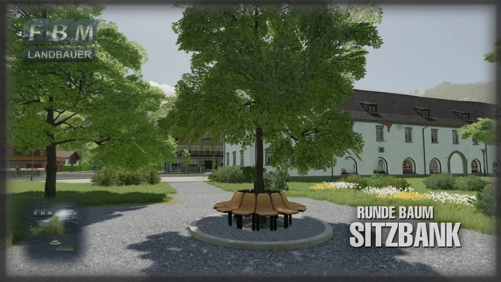 Image: Round Tree Bench v1.0.0.0 6