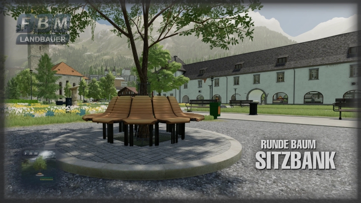 Image: Round Tree Bench v1.0.0.0 3