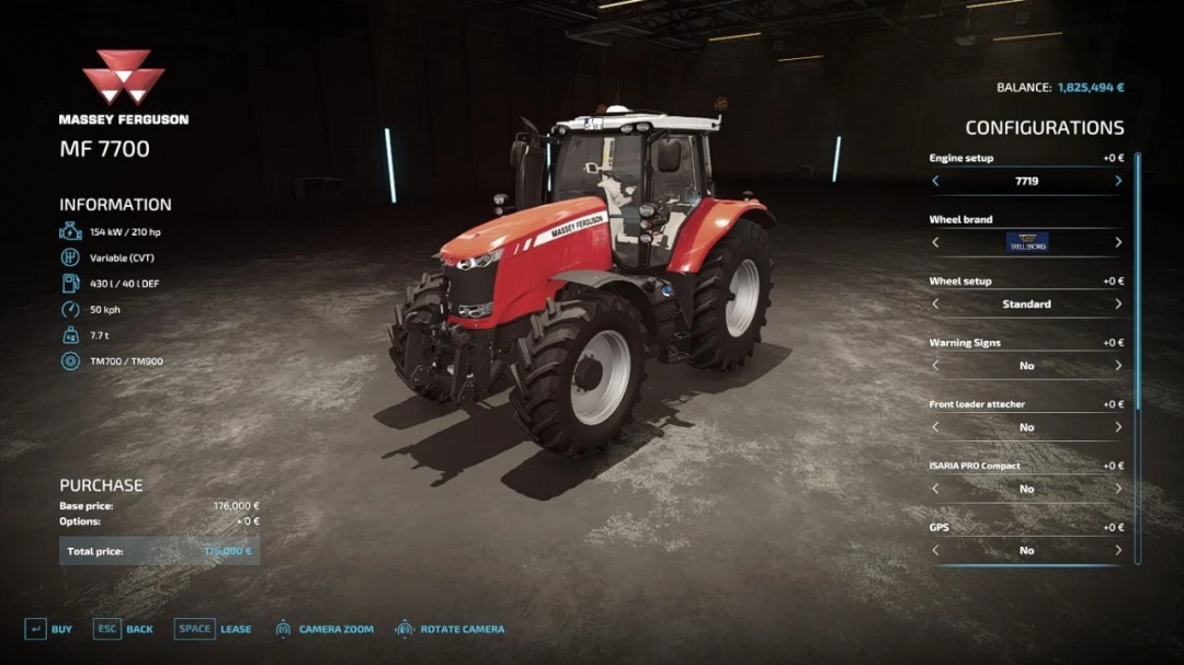 Massey Ferguson 7700 v1.5.0.0