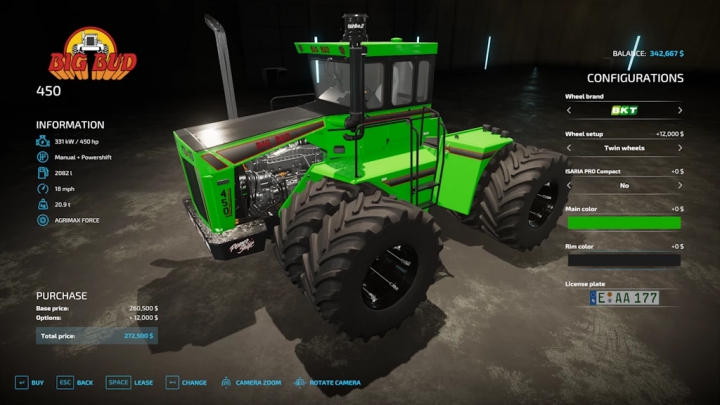 Image: Big Bud 450 Rust Edition v1.0.0.0 2