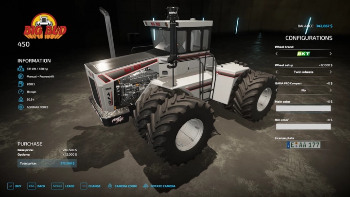 Image: Big Bud 450 Rust Edition v1.0.0.0 1