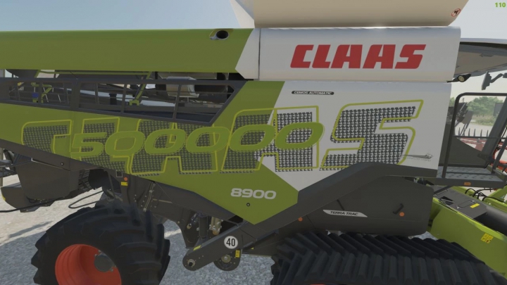 Image: Claas Lexion 2023 - 500 000 decal v1.0.0.0 3