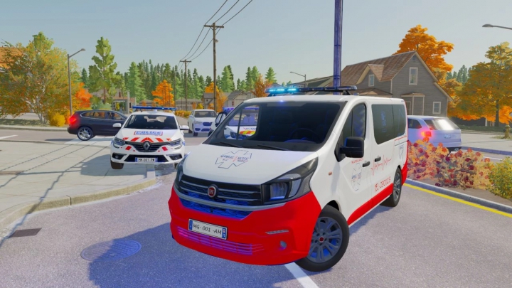 fs22-mods,  Fiat Talento 2019 (MG AMBULANCE) v1.0.0.0