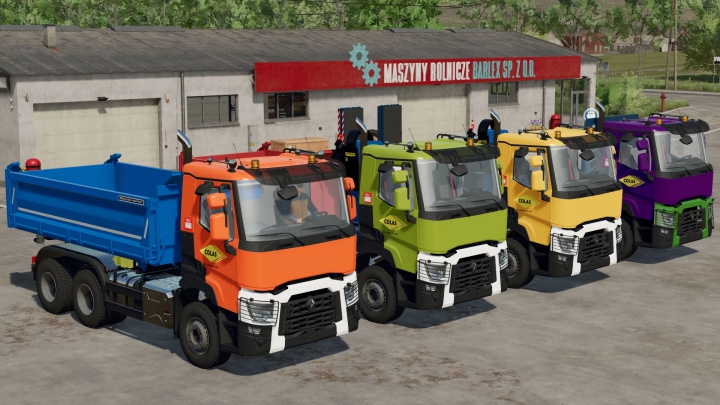 Image: Renault C480 Colas & Eurovia Edition Trucks Pack v1.0.0.0 0