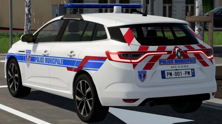 fs22-mods,  Renault Megane IV Phase 1 (Police Municipale BALI) v1.0.0.0