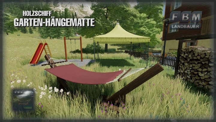 Image: Wooden Ship Garden Hammock v1.0.0.0 4