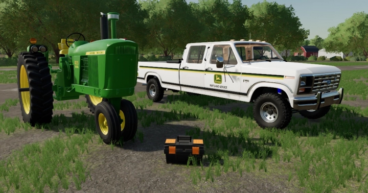 Image: 1986 Ford F350 John Deere Dealer Truck v1.0.0.0 6