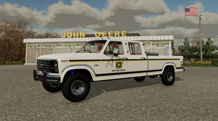 Image: 1986 Ford F350 John Deere Dealer Truck v1.0.0.0 4