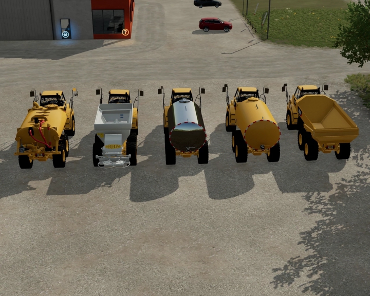 fs22-mods,  FS22 CAT 725 Pack v1.0.0.0