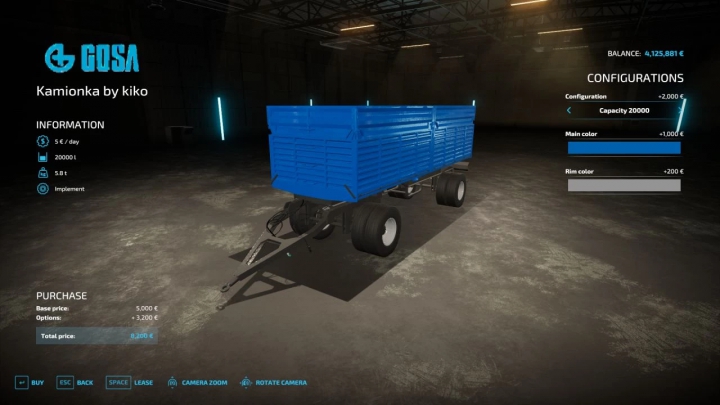 Image: Gosa Agricultural Trailer BETA v1.0.0.0 3