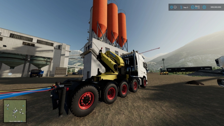 Image: Volvo FH16 5 axles with Effer crane v1.0.0.0 3