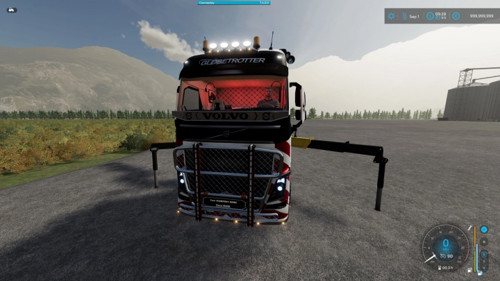 Image: Volvo FH16 5 axles with Effer crane v1.0.0.0 2