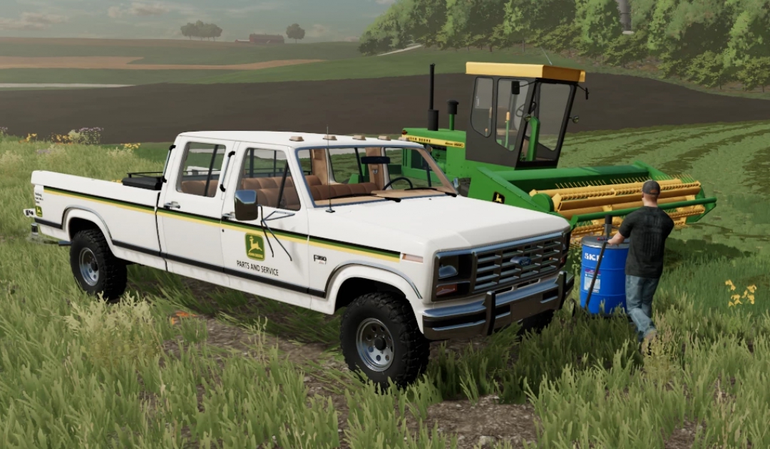 1986 Ford F350 John Deere Dealer Truck v1.0.0.0