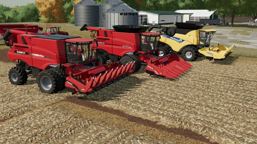 CNH 8 Row Corn Headers Fully Animated v1.0.0.0