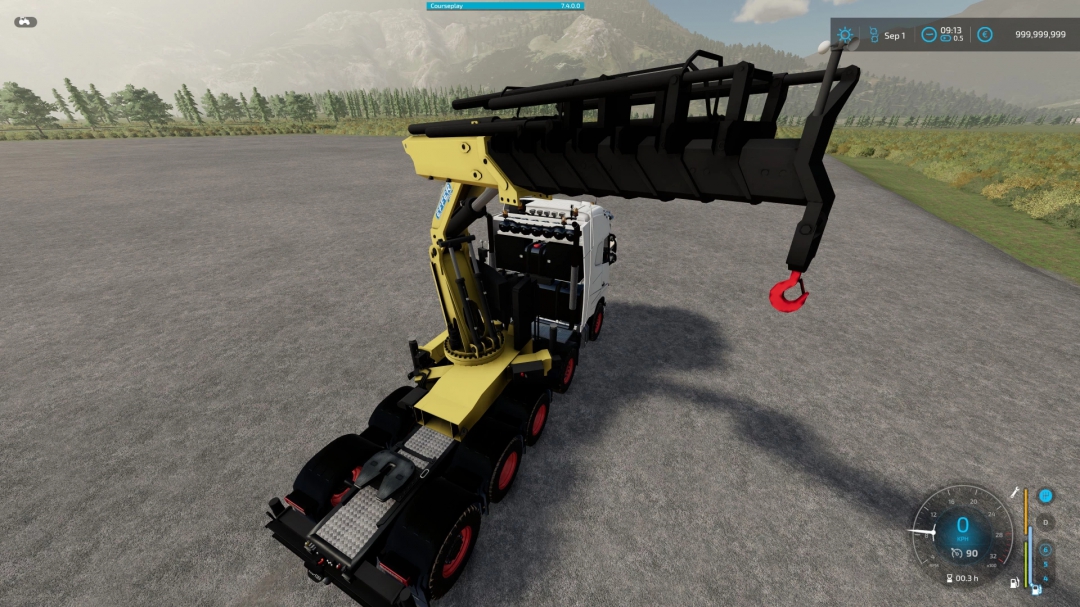 Volvo FH16 5 axles with Effer crane v1.0.0.0