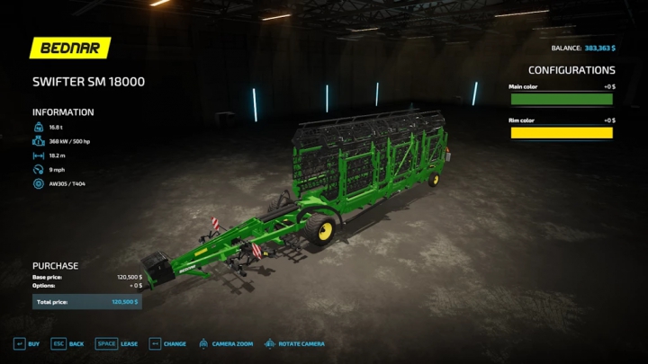 fs22-mods,  Bednar SM18 Rust Edition v1.0.0.0