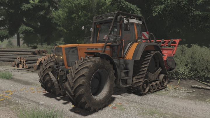 Image: Fendt Favorit 800/900 Crawlers, Forest, Full Animation v1.0.1.1 3