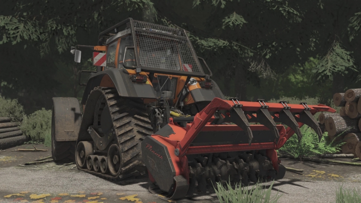 Image: Fendt Favorit 800/900 Crawlers, Forest, Full Animation v1.0.1.1 2