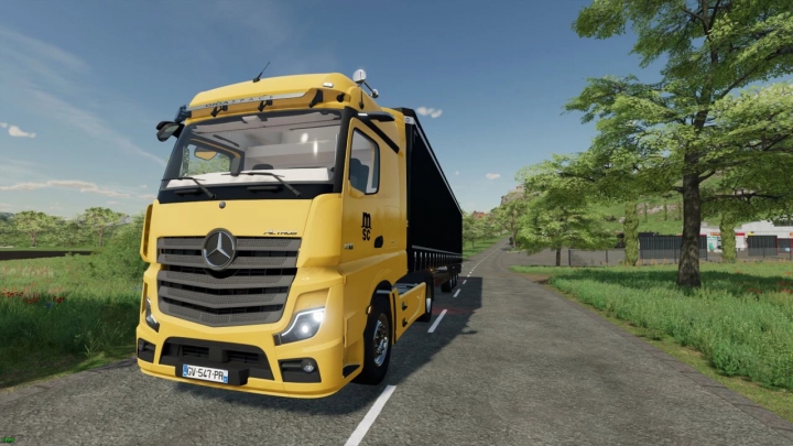 Image: Mercedes Actros 2022 - MSC Group V1.0.0.0 0