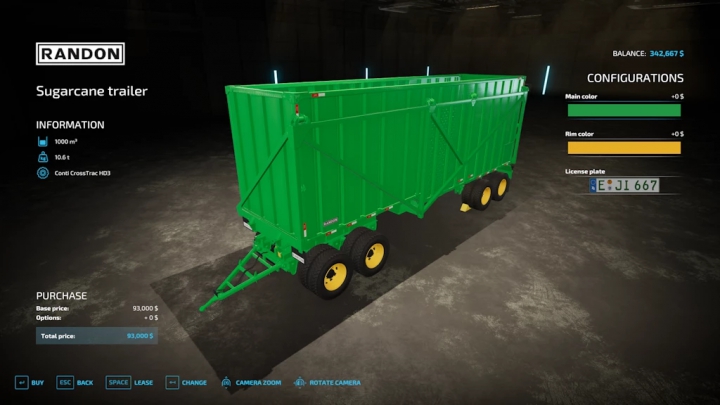 fs22-mods,  Randon Canavieiro Pack v1.2.0.0