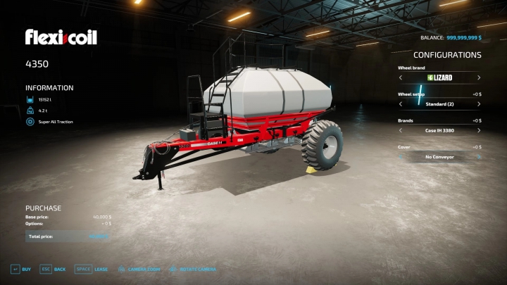 Image: CNH 4350/3380 Air Cart Edit v1.0.0.0 4